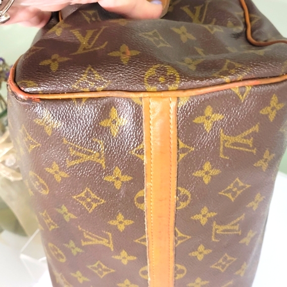 Sale 👀 Louis Vuitton Monogram Speedy 30 BOSTON Bag Vtg Paris W Free Organizer - Picture 9 of 16